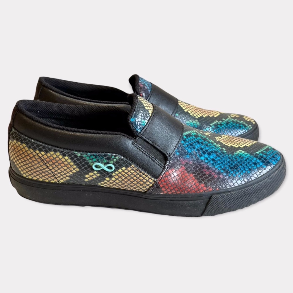 Infinity By Cherokee Rush Multicolor Snakeskin Ra… - image 4